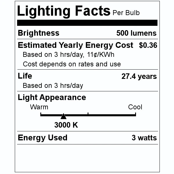 Hikari LED Light Bulb (00598) 3 Hikari LED Light Bulb (00598) - Image 3