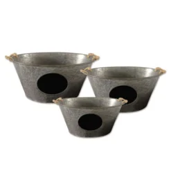 Sunset Vista Designs Buckets (Set Of 3) (065140)