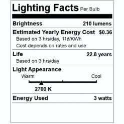 Satco LED Reflector Flood Retrofit (09280) 5 Satco LED Reflector Flood Retrofit (09280) -Lighting Shop 09280 Lighting Facts Labelmd