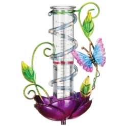 Regal Art & Gift Garden Solar Rain Gauge (12500)