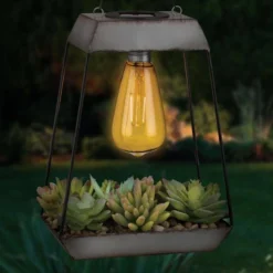 Regal Art & Gift Solar Lantern (13091) 7 Regal Art & Gift Solar Lantern (13091) -Lighting Shop 13091scenemd
