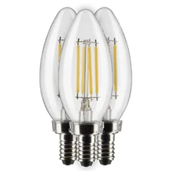 Satco LED Filament Light Bulb (3 Pack) (20673)