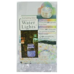 Gerson Tealight With 100 Acrylic Gems (Batteries Included) (37239) 6 Gerson Tealight With 100 Acrylic Gems (Batteries Included) (37239) -Lighting Shop 37239miscamd