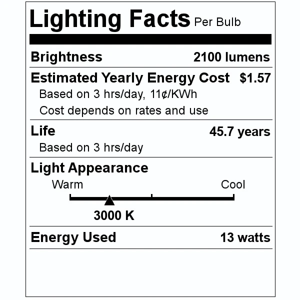 Sylvania LED Light Bulb (40580) 3 Sylvania LED Light Bulb (40580) - Image 3