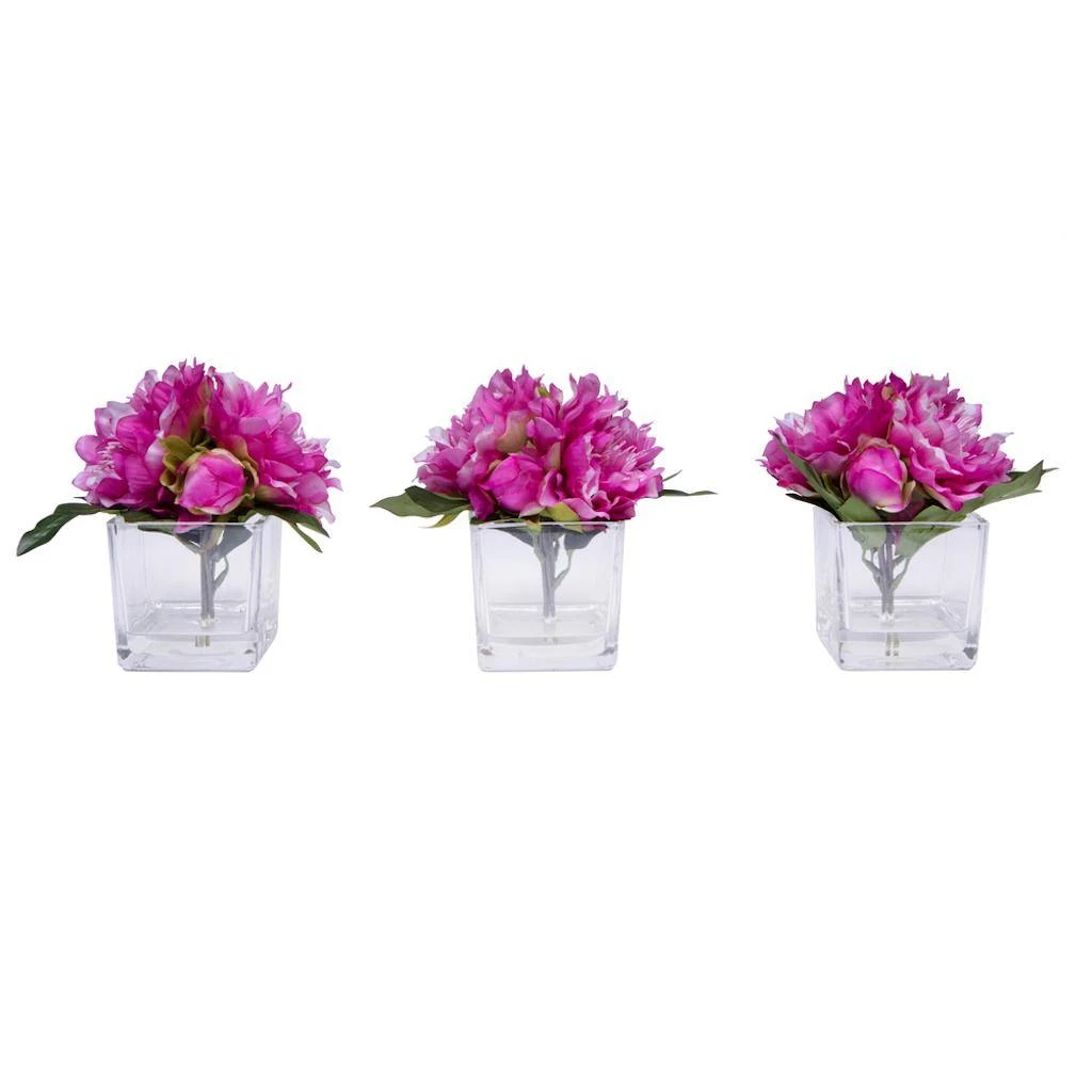Vickerman Artificial Floral Arrangement (3 Pack) (672723) 1 Vickerman Artificial Floral Arrangement (3 Pack) (672723)
