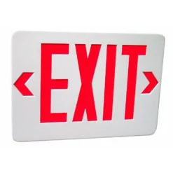 Morris Exit Sign With Battery Backup (73012)