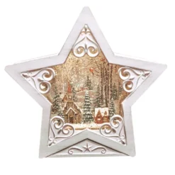 Roman Christmas Swirl Decoration (73778)